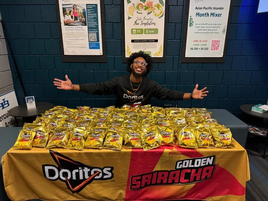 Campus product sampling